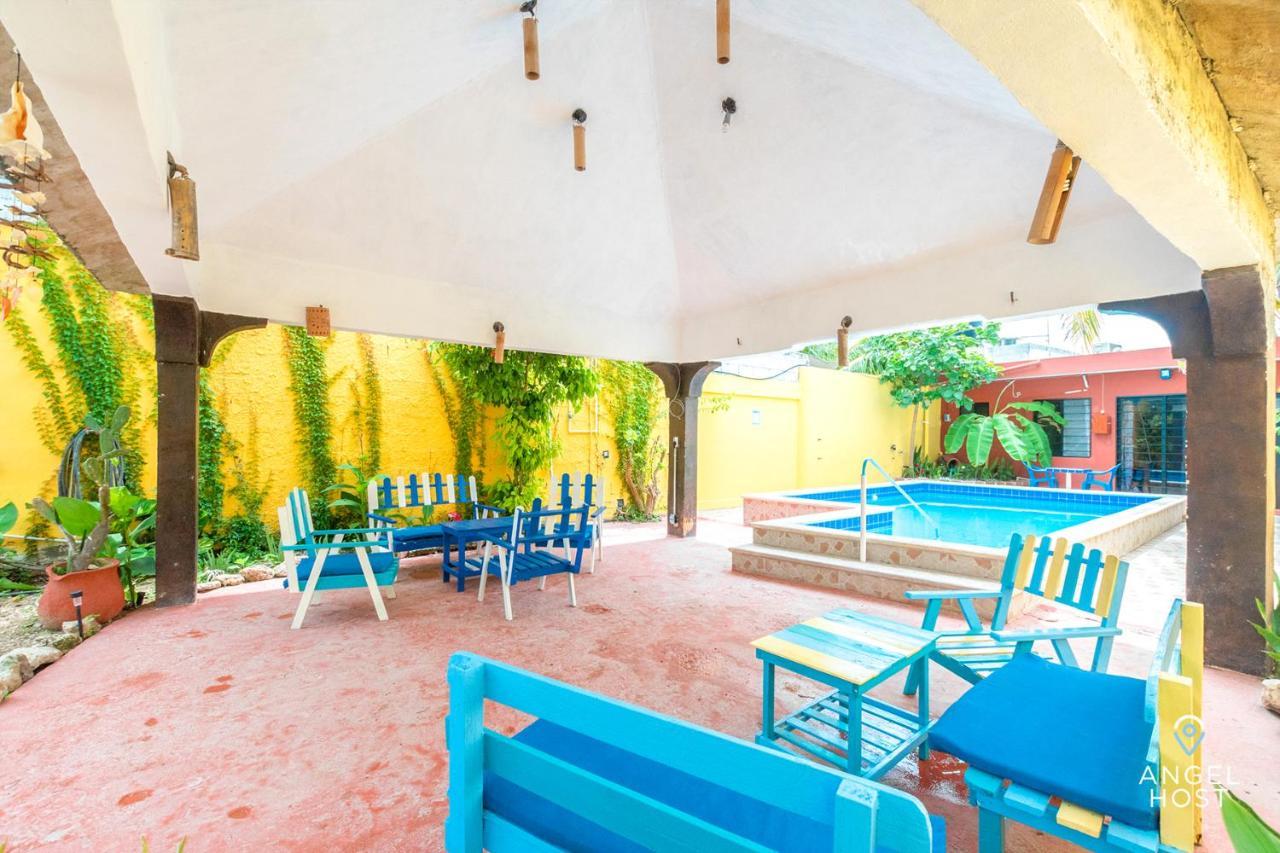 Malecon Beach House In Progreso 1 Block From Beach Экстерьер фото